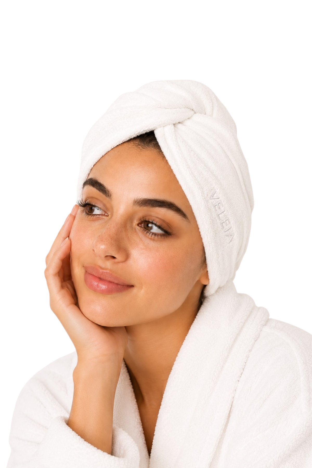 Veleia Frost Cloud Hair Towel