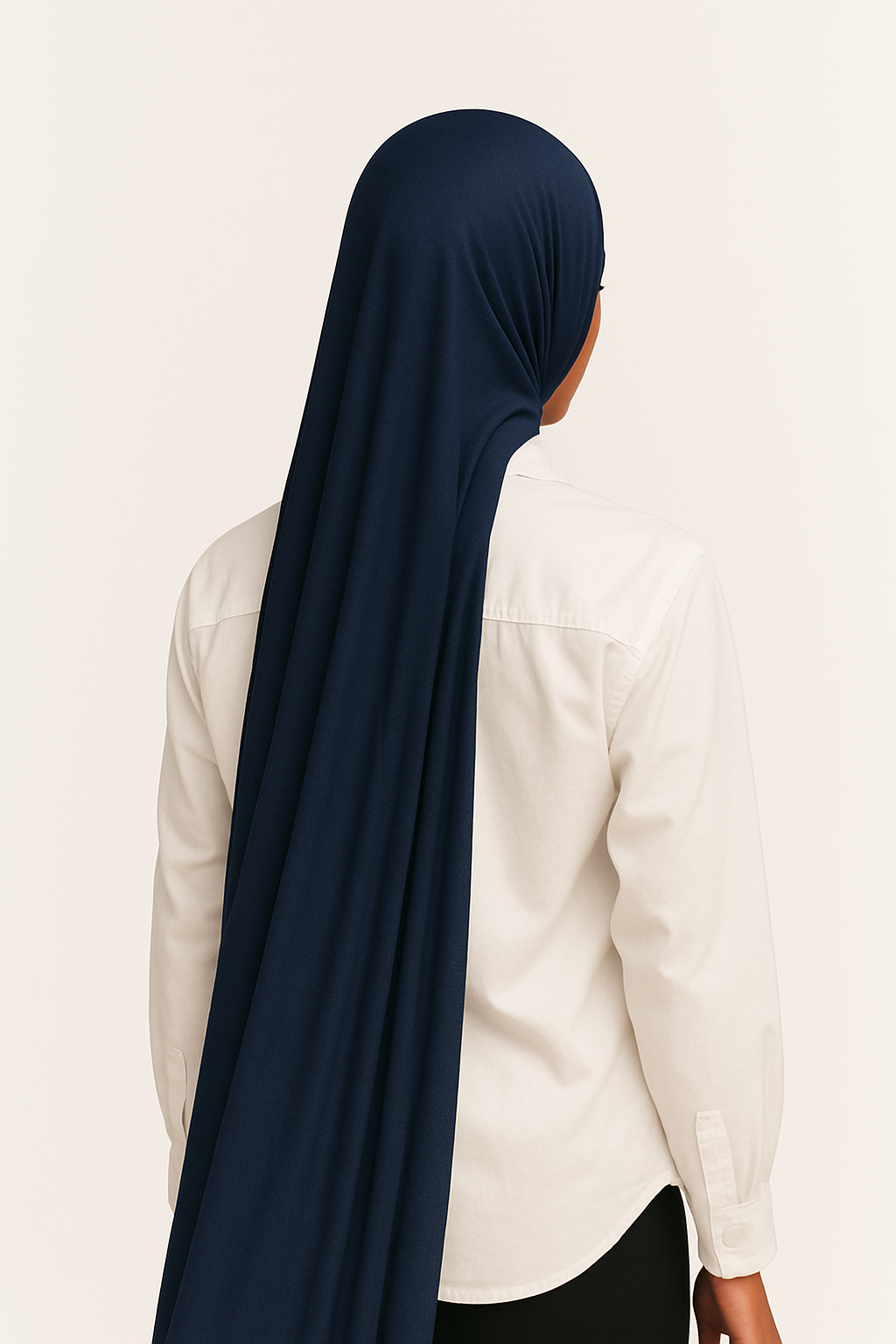 Midnight Blue Jersey Hijab