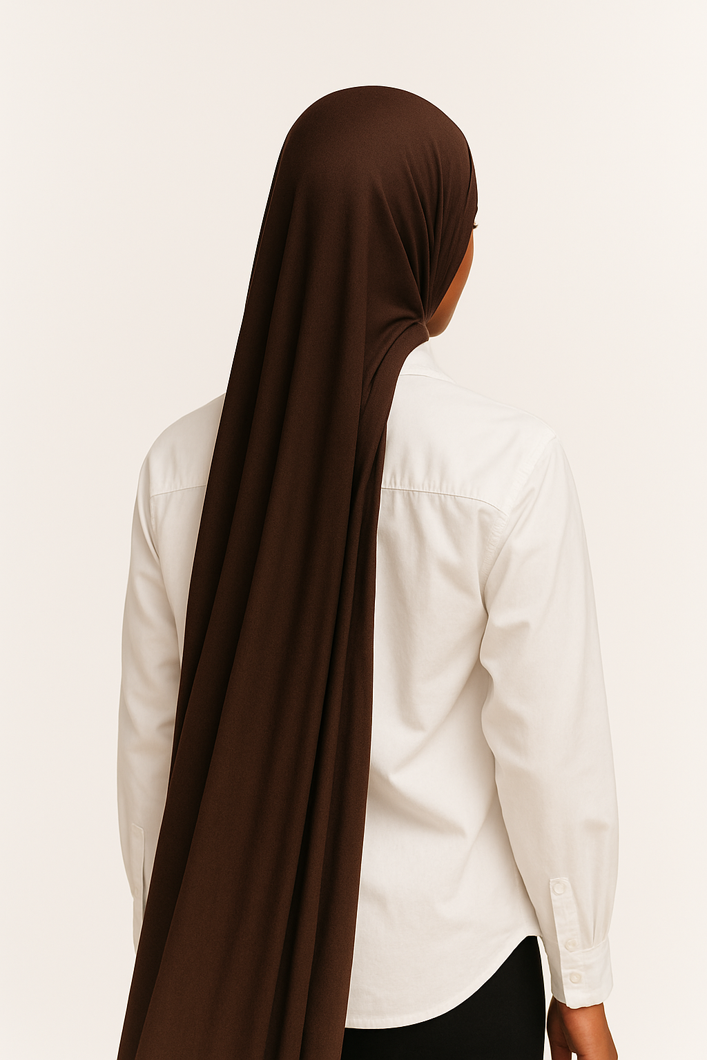 Cocoa Brown Jersey Hijab