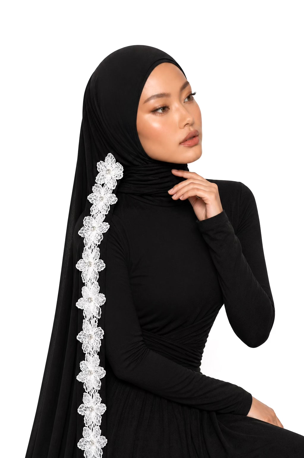 Eclipse Lotus Jersey Hijab