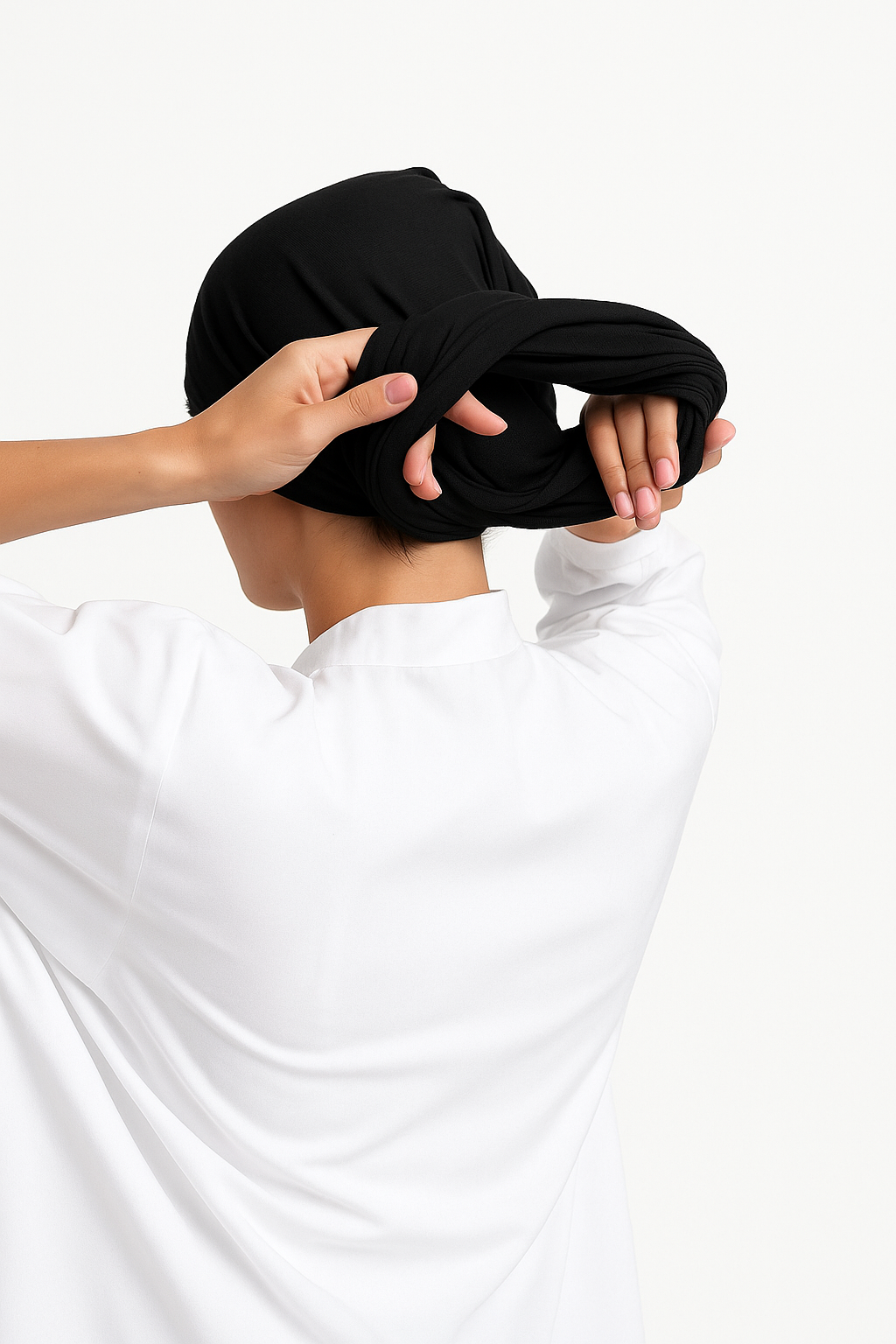 Midnight Black Turban