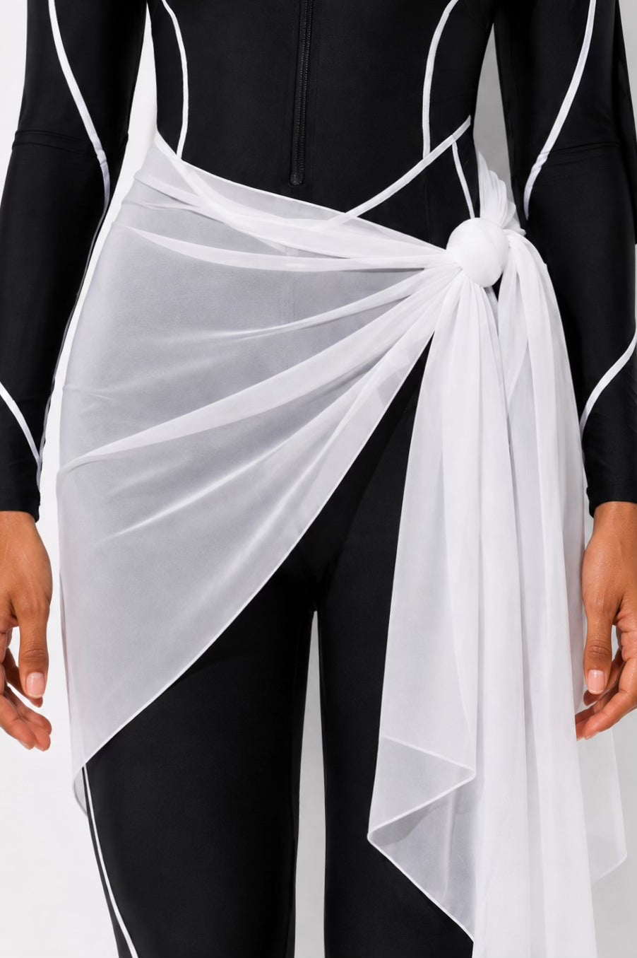 Veleia Tie Cover Up White