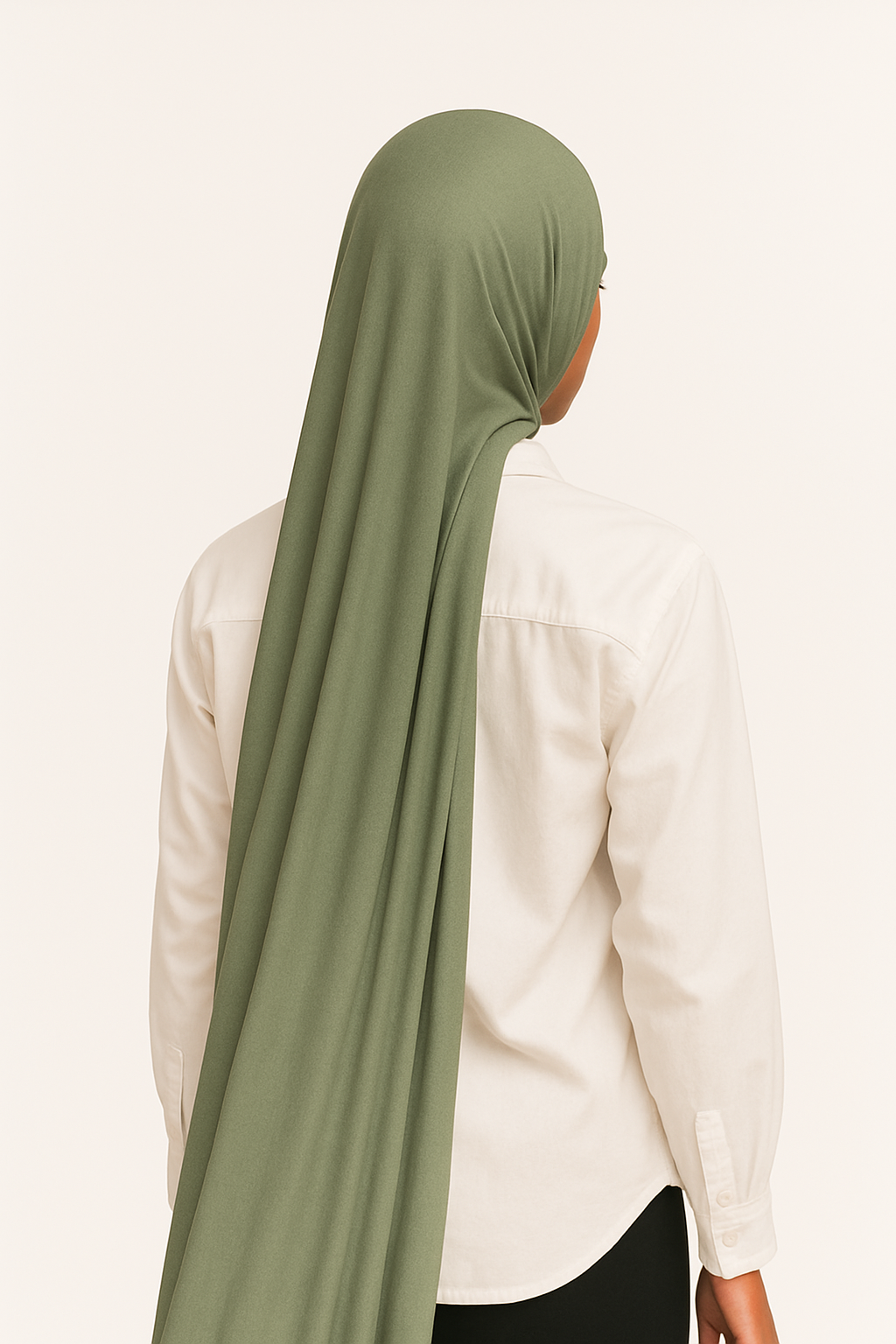 Tea Green Jersey Hijab